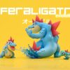 Statues/Figures MG STUDIO Pokemon | Mg Studio Pokemon: Scale World Series, Feraligatr Evolution Family [