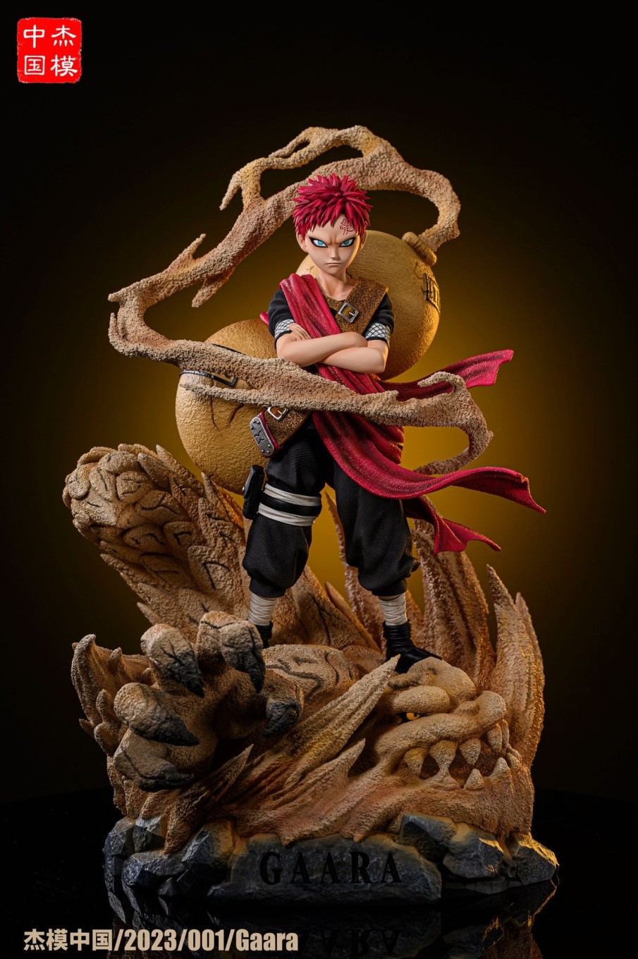 Statues/Figures JIEMO CHINA STUDIO Naruto | Jiemo China Studio Naruto: 1. Gaara Of The Desert [In Stock]