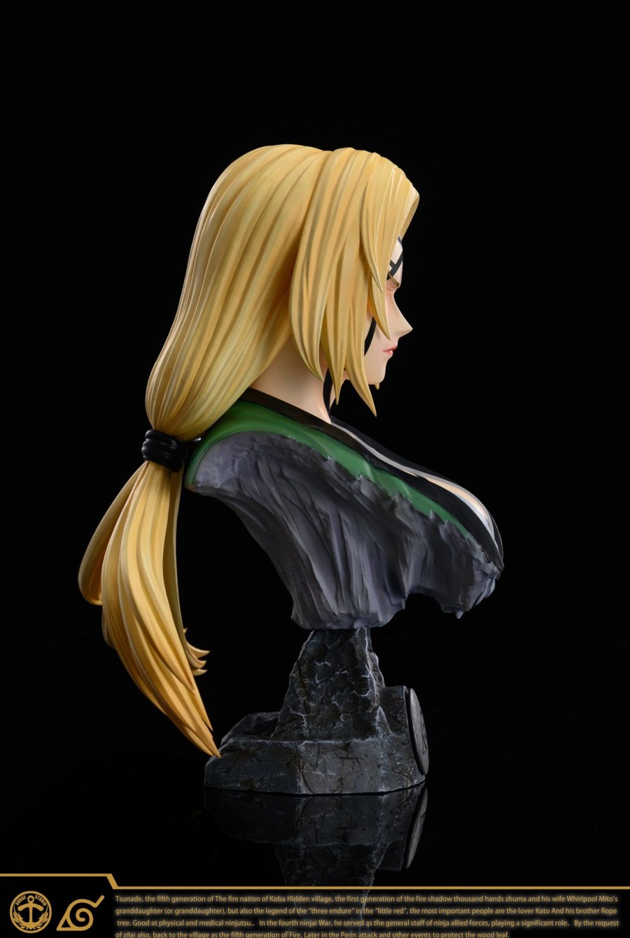 Statues/Figures SURGE STUDIO Naruto | Surge Studio Naruto: Hokage Bust Series 5. Tsunade [In Stock]