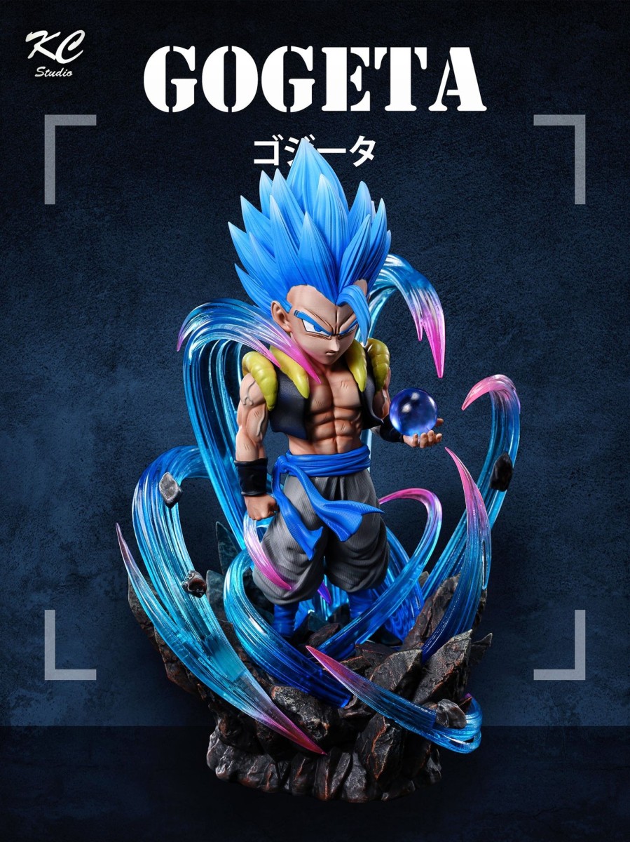 Statues/Figures KC STUDIO Dragon Ball | Kc Studio Dragon Ball Super: Super Saiyan Blue Gogeta [In Stock]