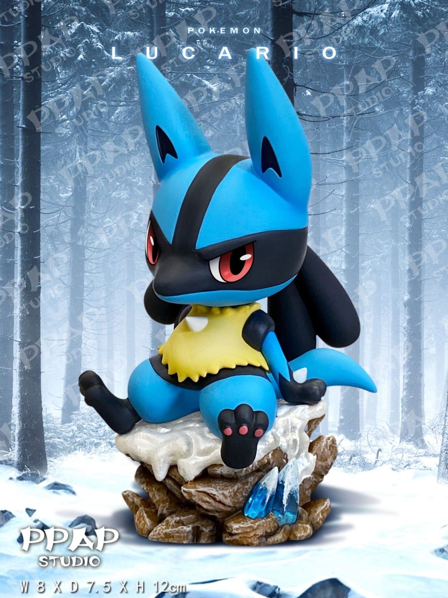 Statues/Figures PPAP STUDIO Pokemon | Ppap Studio Pokemon: Chubby Series, Lucario [Sold Out]