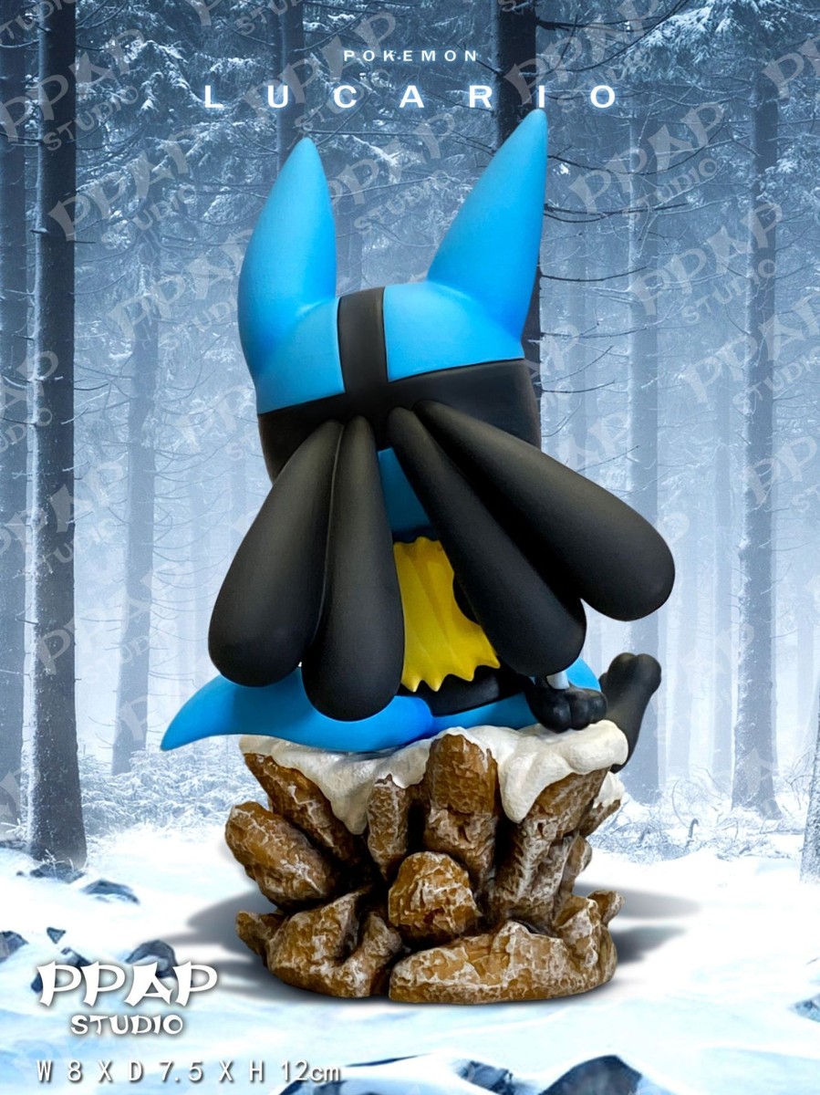 Statues/Figures PPAP STUDIO Pokemon | Ppap Studio Pokemon: Chubby Series, Lucario [Sold Out]