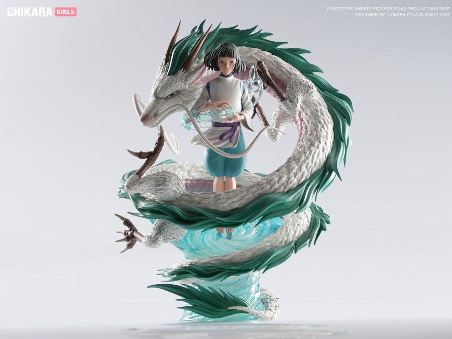 Statues/Figures CHIKARA STUDIO Studio Ghibli | Chikara Studio Spirited Away: Chihiro/Sen And Haku [In Stock]