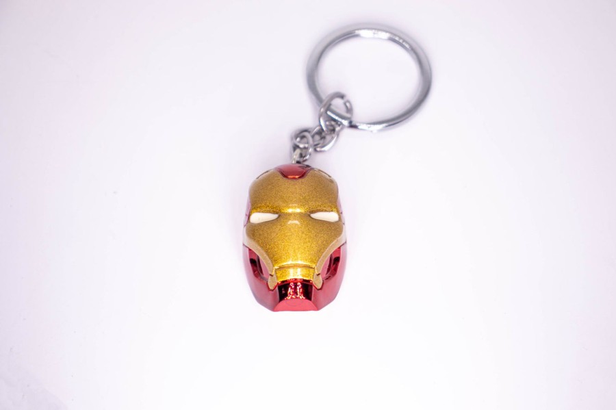 Keychains And Mini Replicas FF COLLECTIBLES | Marvel'S Avengers Iron Man Helmet Keychain