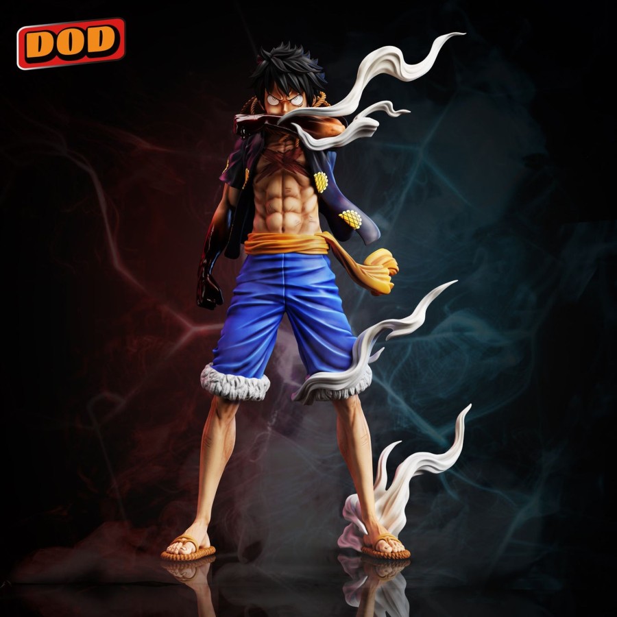 Statues/Figures DOD STUDIO One Piece | Dod Studio One Piece: Gear Fourth Blowing Luffy [In Stock]