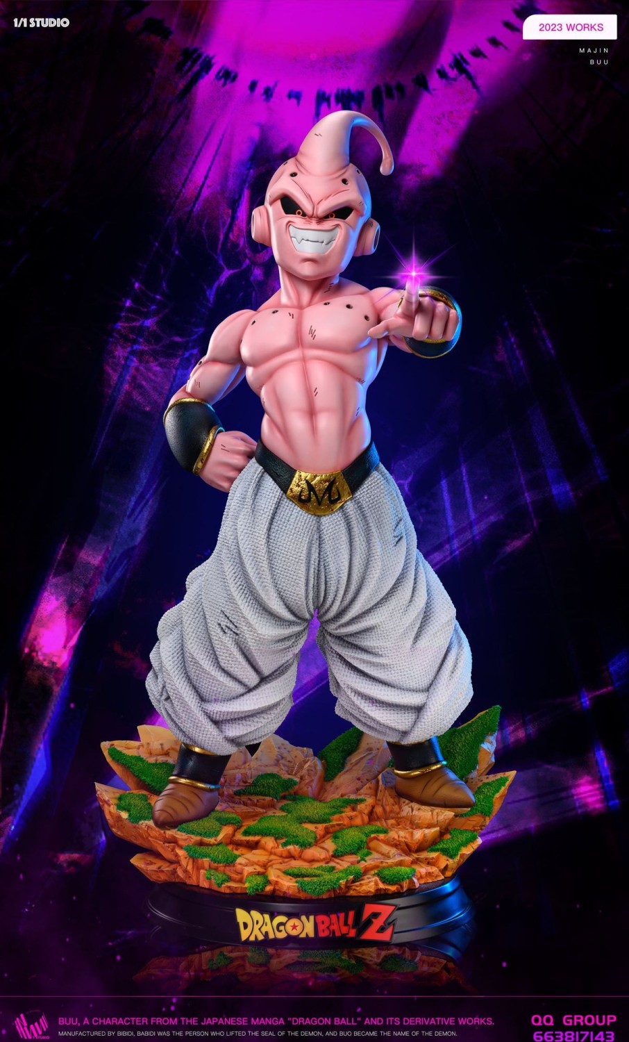 Statues/Figures 1/1 STUDIO Dragon Ball | 1/1 Studio Dragon Ball Z: Kid Buu [Sold Out]