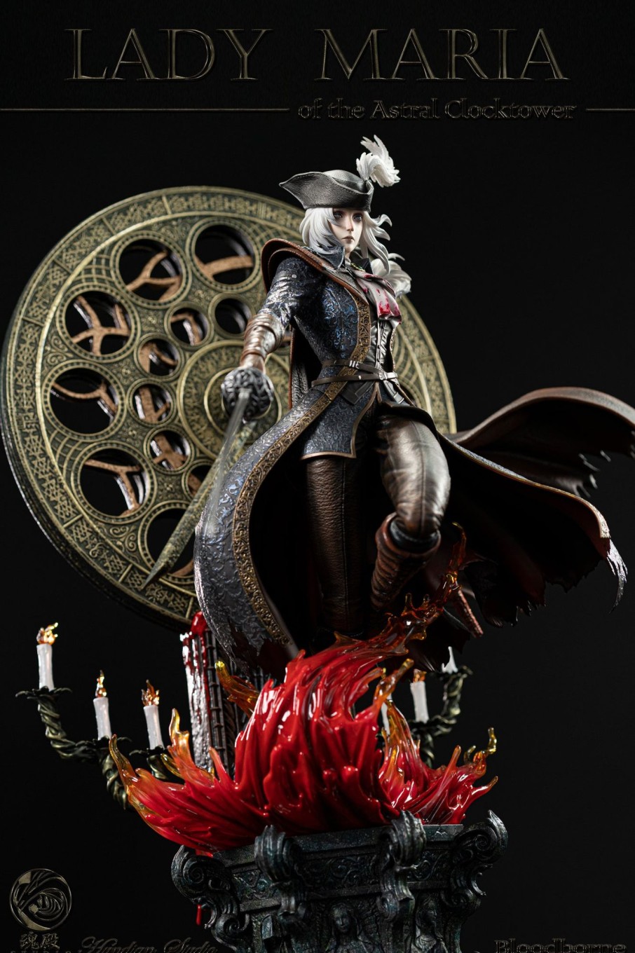 Statues/Figures HUN DIAN STUDIO Bloodborne | Hun Dian Studio Bloodborne: Lady Maria Of The Astral Clocktower [Sol