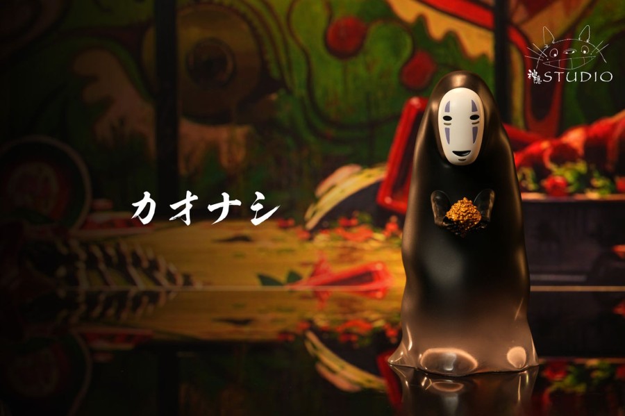 Statues/Figures SHEN YIN STUDIO Studio Ghibli | Shen Yin Studio Spirited Away: Handheld Series, No-Face [In Stock]