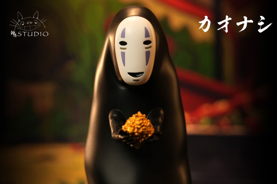 Statues/Figures SHEN YIN STUDIO Studio Ghibli | Shen Yin Studio Spirited Away: Handheld Series, No-Face [In Stock]