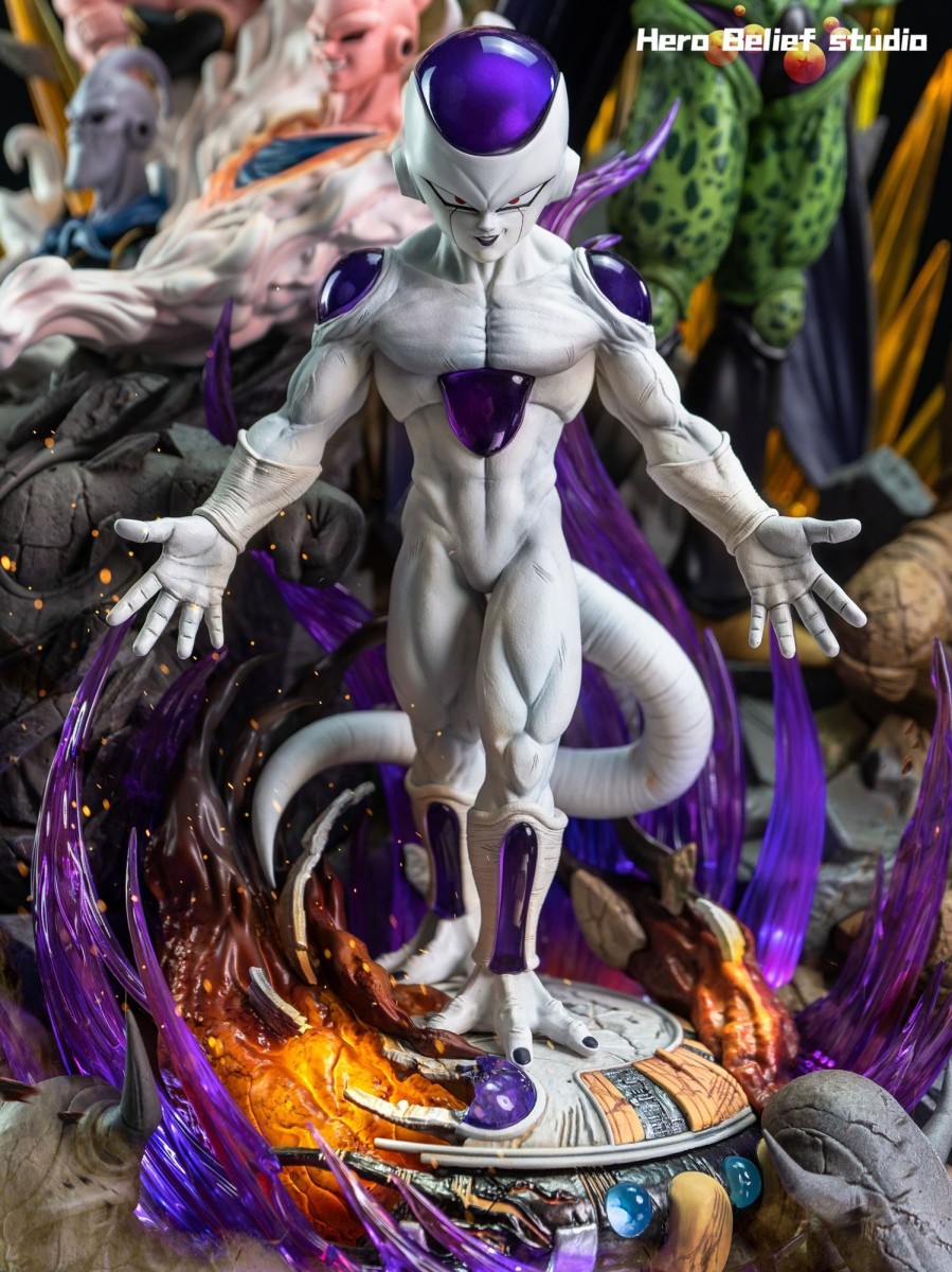 Statues/Figures HERO BELIEF STUDIO Dragon Ball | Hero Belief Studio Dragon Ball Z: The Three Dbz Villains [Sold Out]