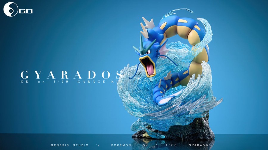 Statues/Figures GENE STUDIO Pokemon | Gene Studio Pokemon: Crystal Series 5. Gyrados [Sold Out]