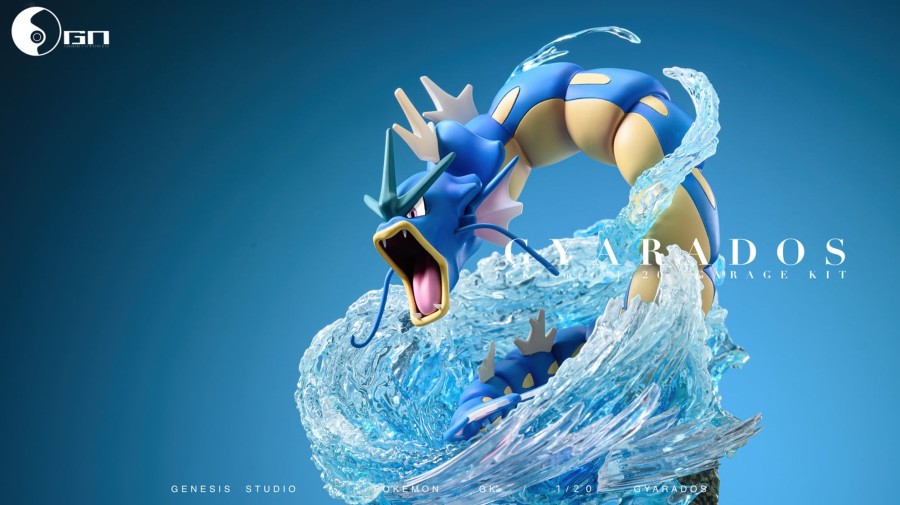 Statues/Figures GENE STUDIO Pokemon | Gene Studio Pokemon: Crystal Series 5. Gyrados [Sold Out]