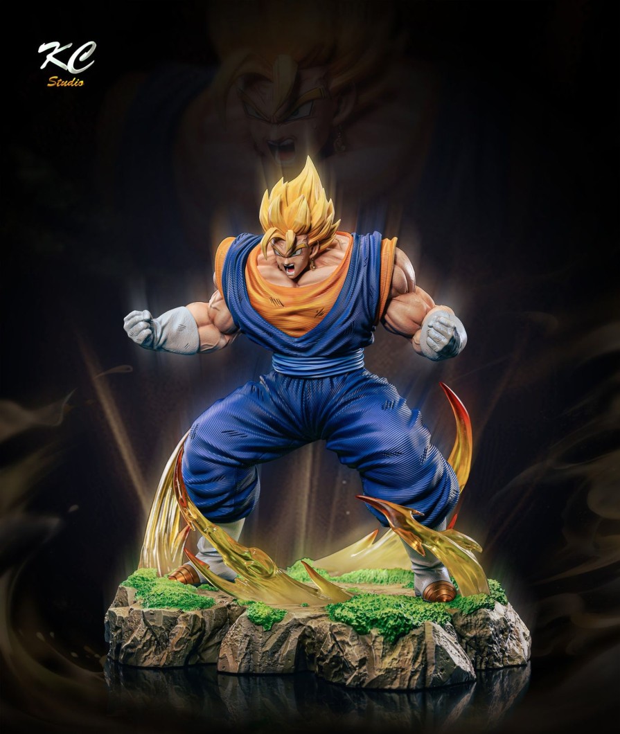 Statues/Figures KC STUDIO Dragon Ball | Kc Studio Dragon Ball Z: Majin Buu Saga 1. Muscular Vegetto [Pre-Ord