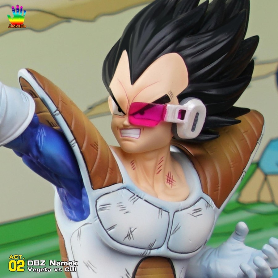 Statues/Figures JACKSDO STUDIO Dragon Ball | Jacksdo Studio Dragon Ball Z: Namek Series Act.02 Vegeta Vs Cui [Pre