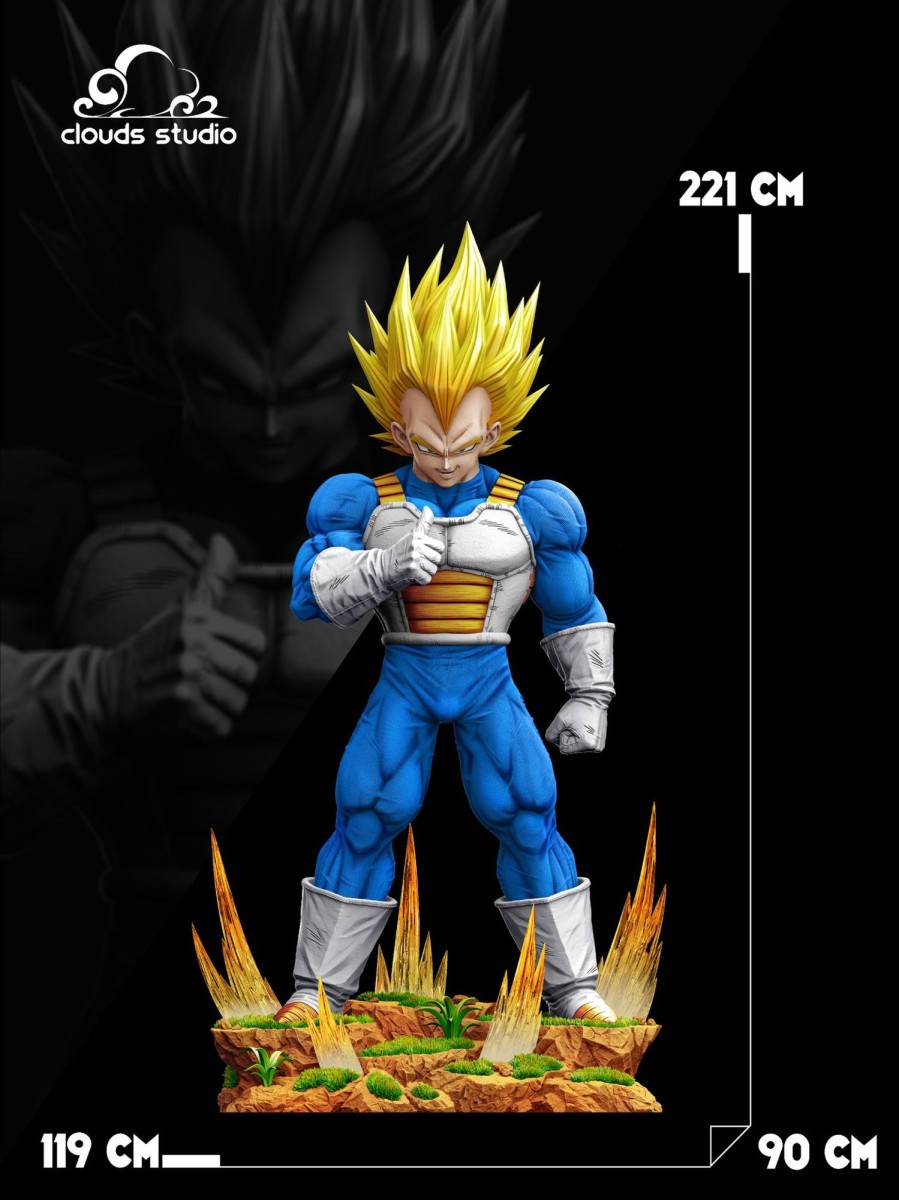 Statues/Figures CLOUDS STUDIO Dragon Ball | Clouds Studio Dragon Ball Z: Vegeta 1/1 [Pre-Order]