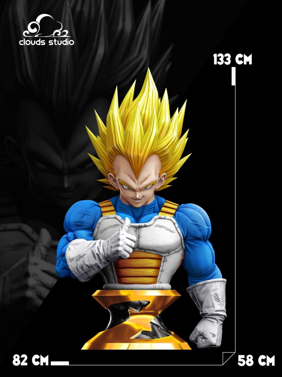 Statues/Figures CLOUDS STUDIO Dragon Ball | Clouds Studio Dragon Ball Z: Vegeta 1/1 [Pre-Order]