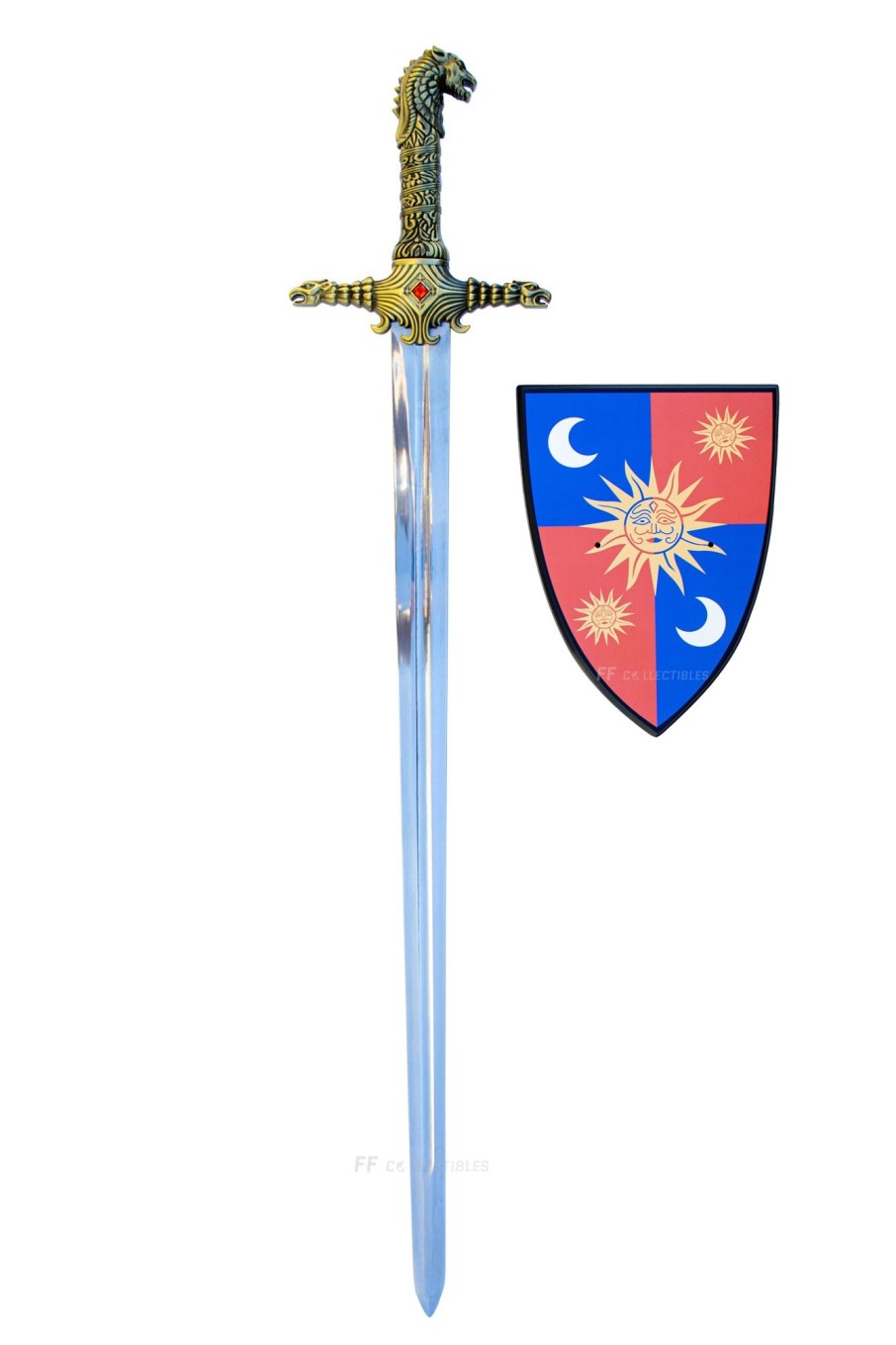 Tv Shows Swords FF COLLECTIBLES | Game Of Thrones - Oathkeeper, Brienne Of Tarth'S Sword (With Free Wall