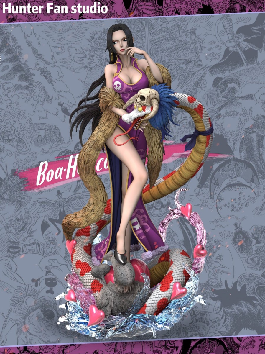 Statues/Figures HUNTER FAN STUDIO One Piece | Hunter Fan Studio One Piece: Boa Hancock [Pre-Order]