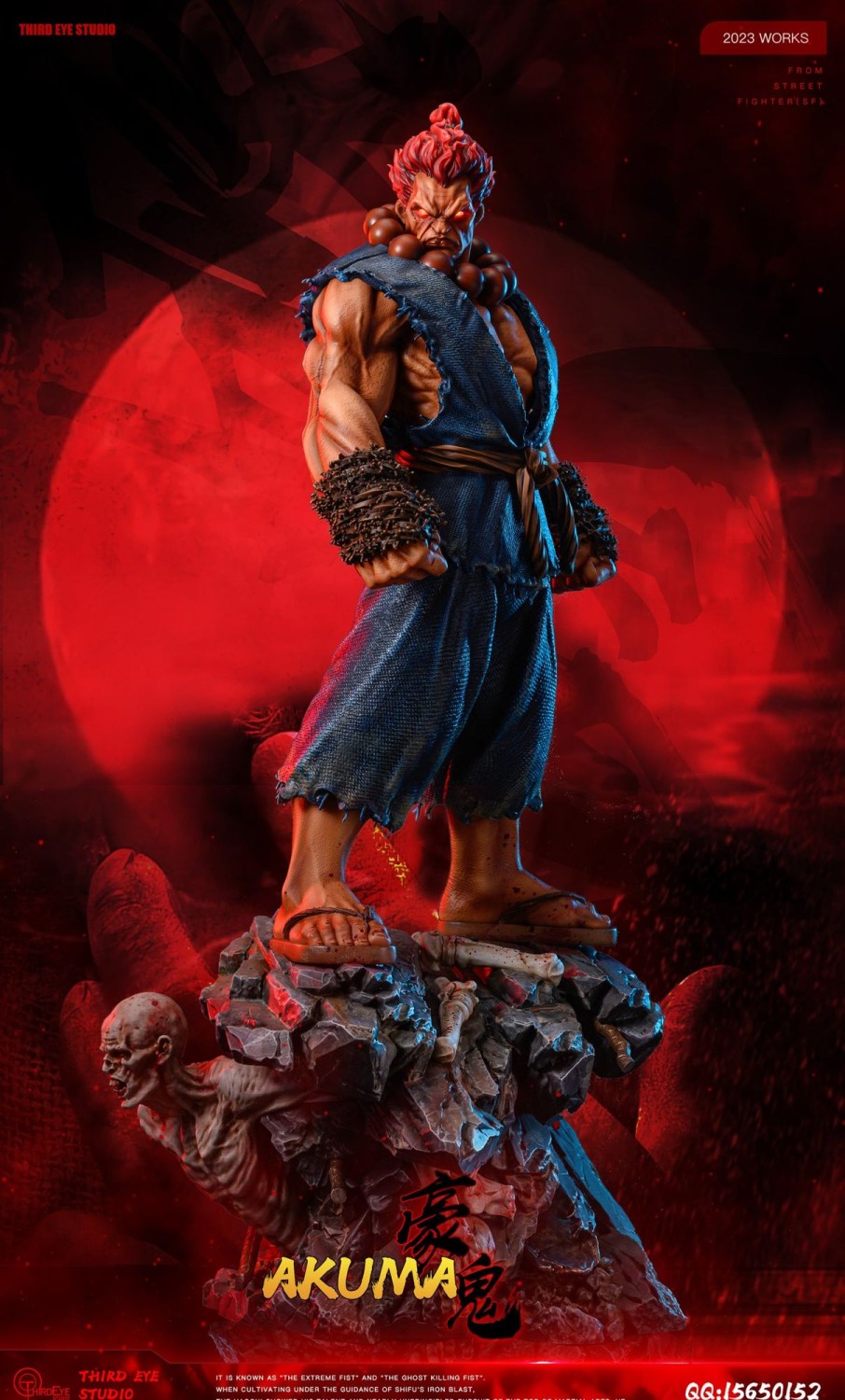 Statues/Figures THIRD EYE STUDIO Street Fighter | Third Eye Studio Street Fighter: Akuma [Pre-Order]