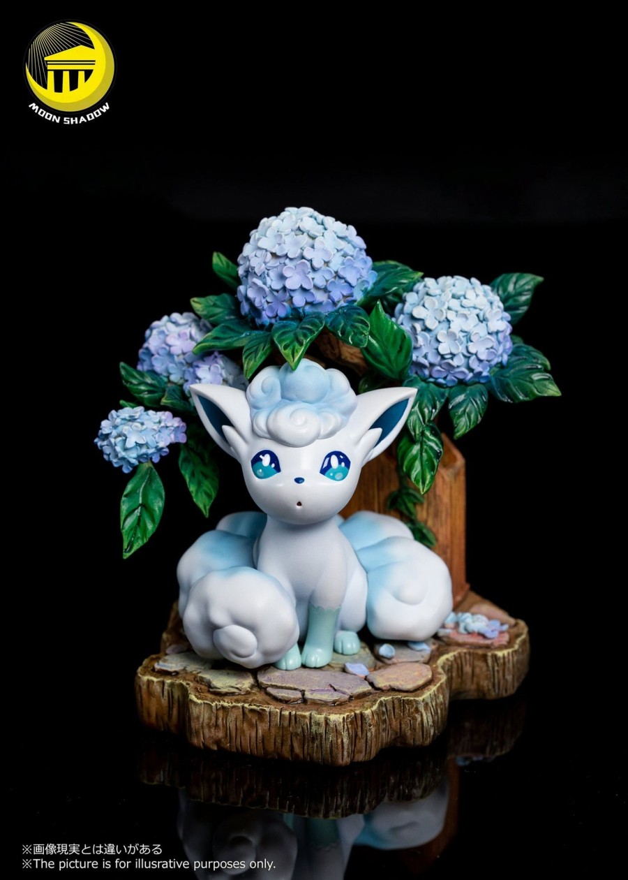 Statues/Figures MOON SHADOW STUDIO Pokemon | Moon Shadow Studio Pokemon: Nature Series, Alolan Vulpix [Pre-Order]