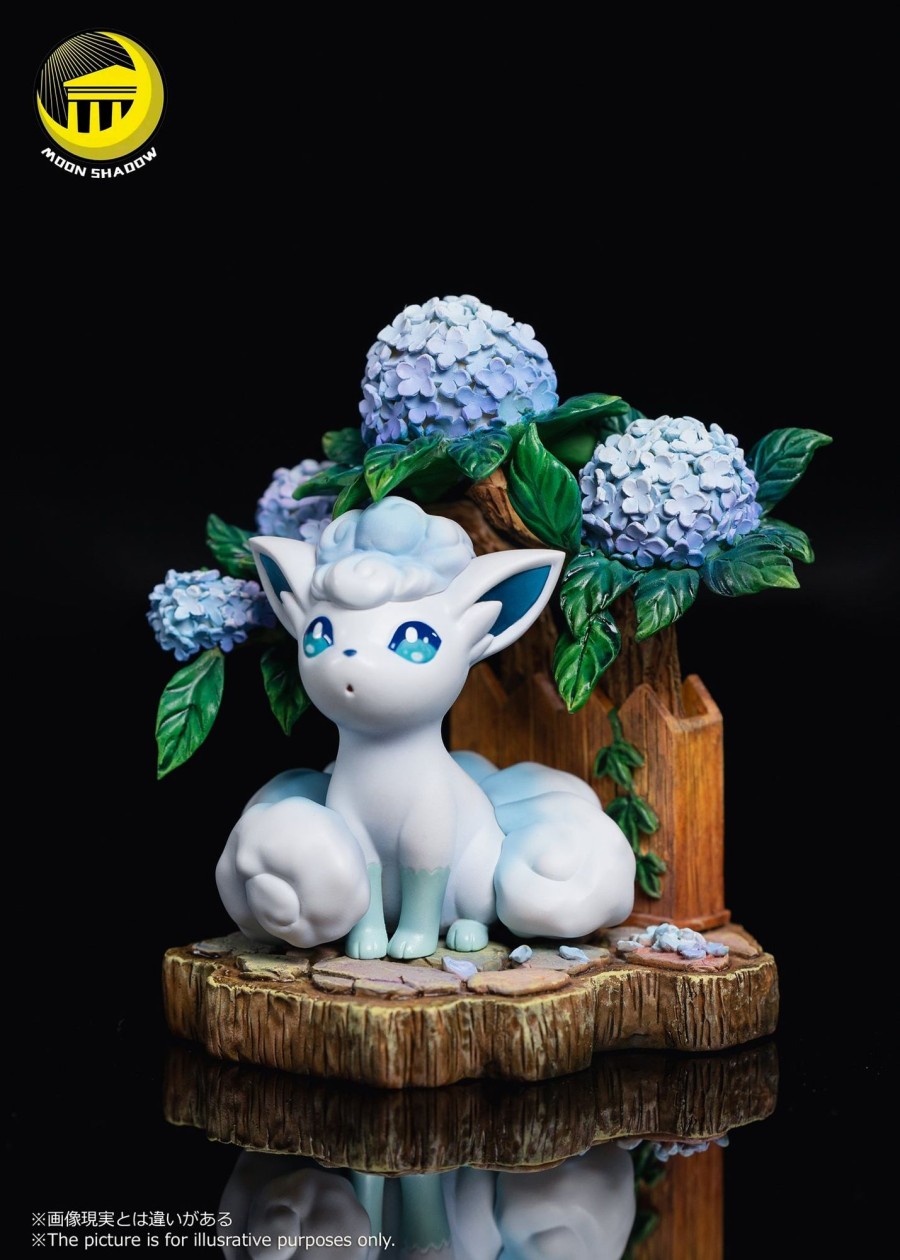 Statues/Figures MOON SHADOW STUDIO Pokemon | Moon Shadow Studio Pokemon: Nature Series, Alolan Vulpix [Pre-Order]