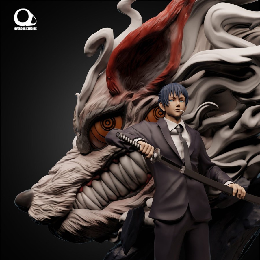 Statues/Figures OVERDOG STUDIO Chainsaw Man | Overdog Studio Chainsaw Man: Aki Hayakawa [Pre-Order]