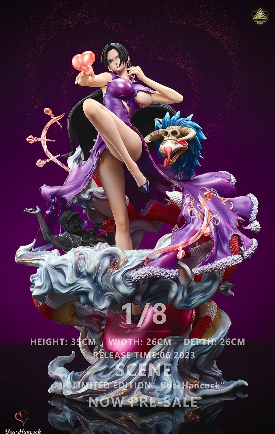 Statues/Figures SUPER BOMB STUDIO One Piece | Super Bomb Studio One Piece: 7 Warlords Battle Damaged Series, 3. Bo