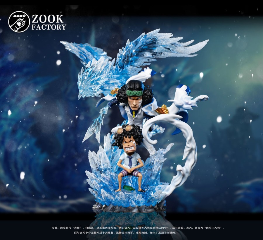 Statues/Figures ZOOK FACTORY STUDIO One Piece | Zook Factory Studio One Piece: Three Admirals Series 2. Aokiji [Sold