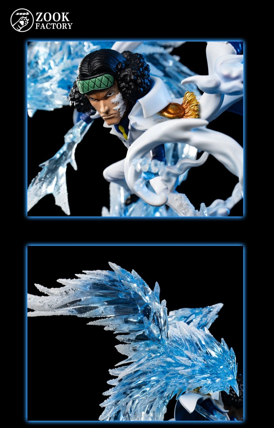 Statues/Figures ZOOK FACTORY STUDIO One Piece | Zook Factory Studio One Piece: Three Admirals Series 2. Aokiji [Sold