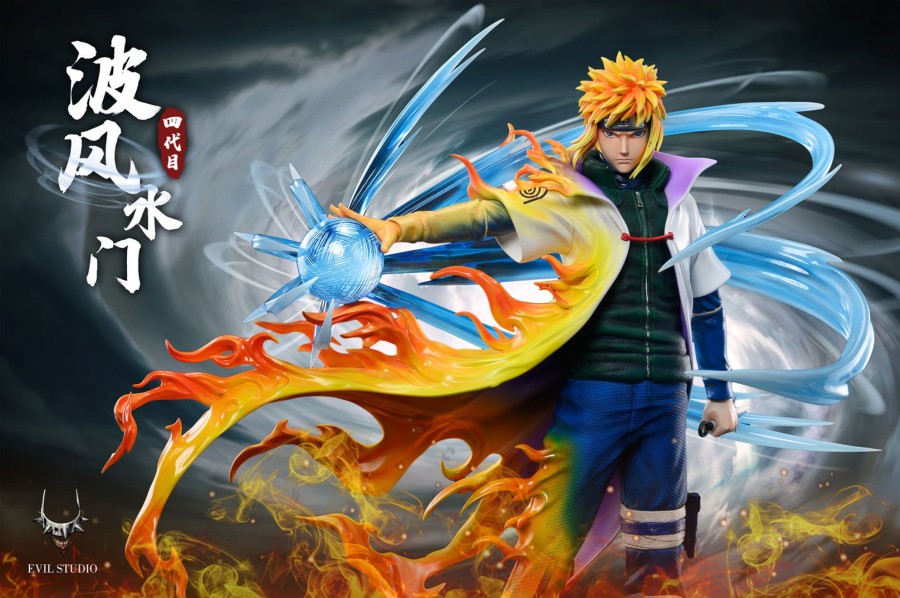 Statues/Figures EVIL STUDIO Naruto | Evil Studio Naruto: Hokage Series 1. The Fourth Hokage, Minato Namik