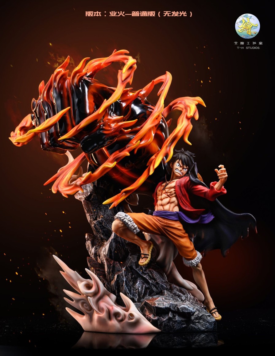 Statues/Figures TH STUDIO One Piece | Th Studio One Piece: Red Roc Luffy [In Stock]