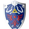 Games Swords FF COLLECTIBLES | The Legend Of Zelda - Hylian Shield (Life Size Resin Replica)