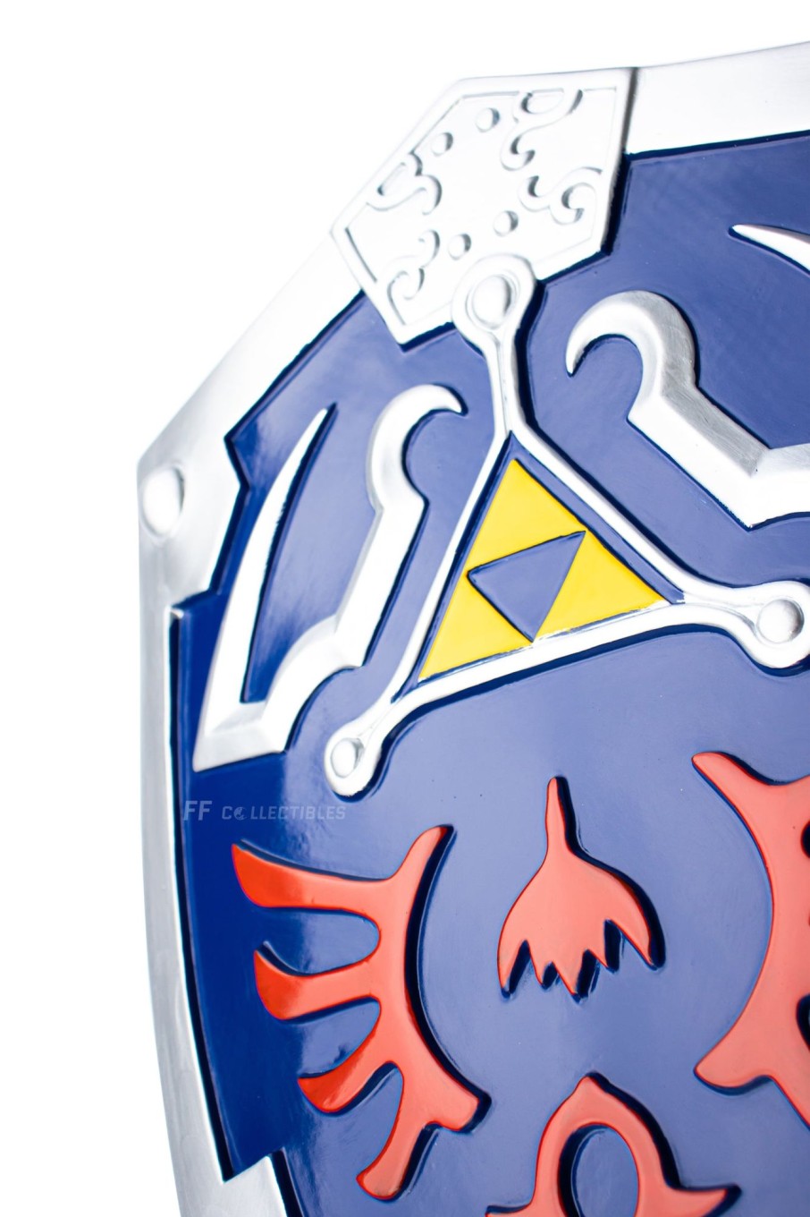 Games Swords FF COLLECTIBLES | The Legend Of Zelda - Hylian Shield (Life Size Resin Replica)