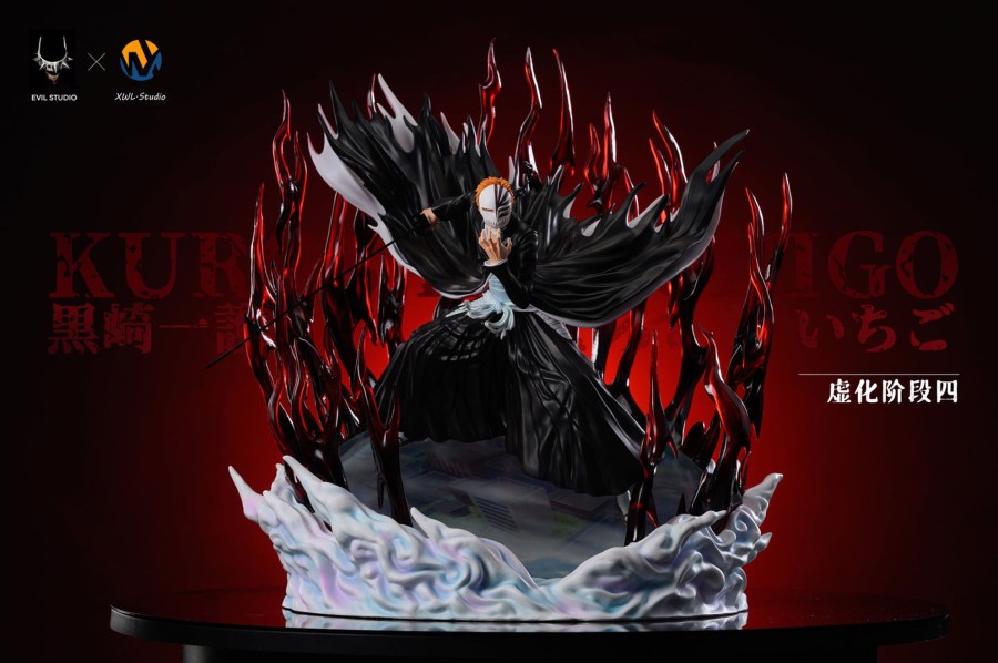 Statues/Figures EVIL x XWL STUDIO Bleach | Evil X Xwl Studio Bleach: 11 Second Visored Form Ichigo [In Stock]