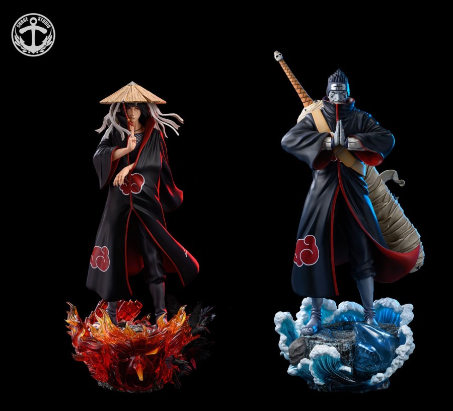 Statues/Figures SURGE STUDIO Naruto | Surge Studio Naruto: Akatsuki Standing Series, Itachi And Kisame [So