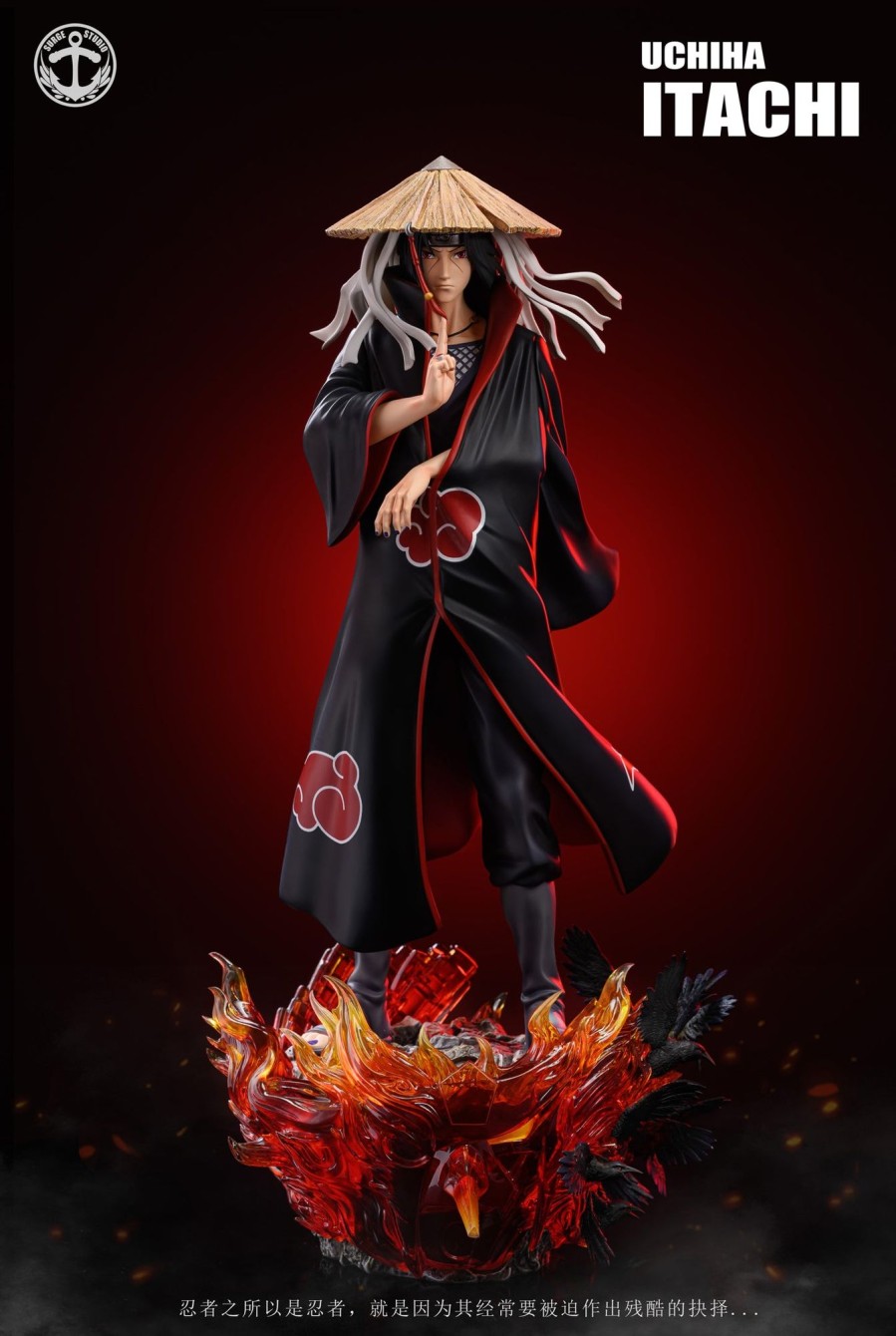 Statues/Figures SURGE STUDIO Naruto | Surge Studio Naruto: Akatsuki Standing Series, Itachi And Kisame [So