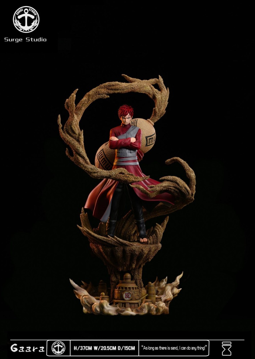 Statues/Figures SURGE STUDIO Naruto | Surge Studio Naruto: High End Custom Series, Gaara And Shukaku [In S