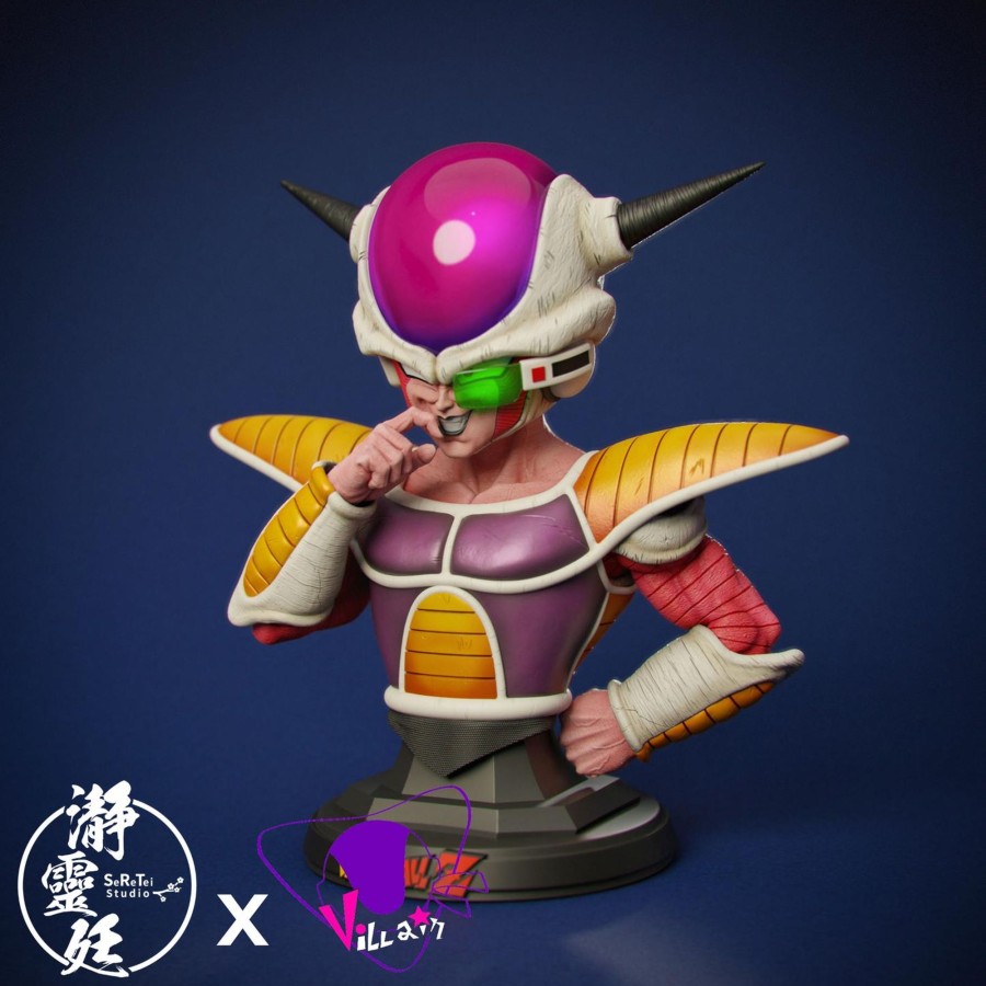 Statues/Figures VILLAIN x SERETEI STUDIO Dragon Ball | Villain X Seretei Studio Dragon Ball Z: Bust Series 2. Frieza'S Firs