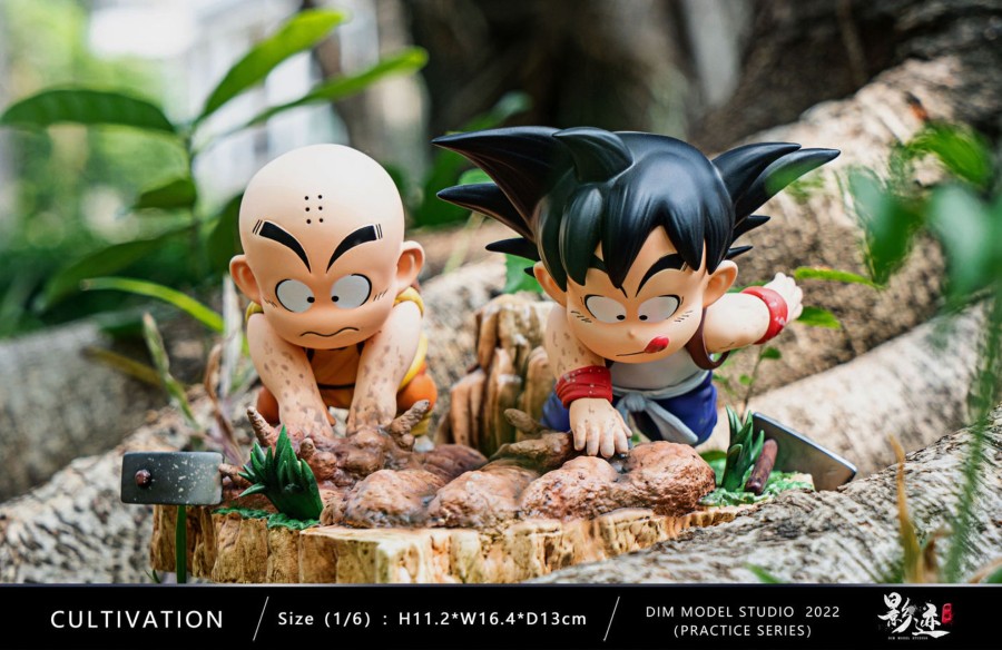 Statues/Figures DIM MODEL STUDIO Dragon Ball | Dim Model Studio Dragon Ball Z: Childhood Training Series 2. Goku An