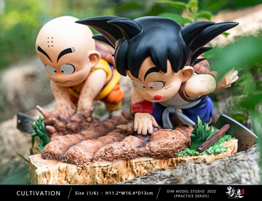 Statues/Figures DIM MODEL STUDIO Dragon Ball | Dim Model Studio Dragon Ball Z: Childhood Training Series 2. Goku An