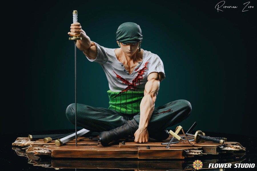 Statues/Figures FLOWER STUDIO One Piece | Flower Studio One Piece: Roronoa Zoro [Sold Out]