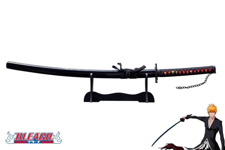 Anime Swords FF COLLECTIBLES | Bleach Ichigo Kurosaki'S Bankai Sword, Tensa Zangetsu [Full Tang Ver