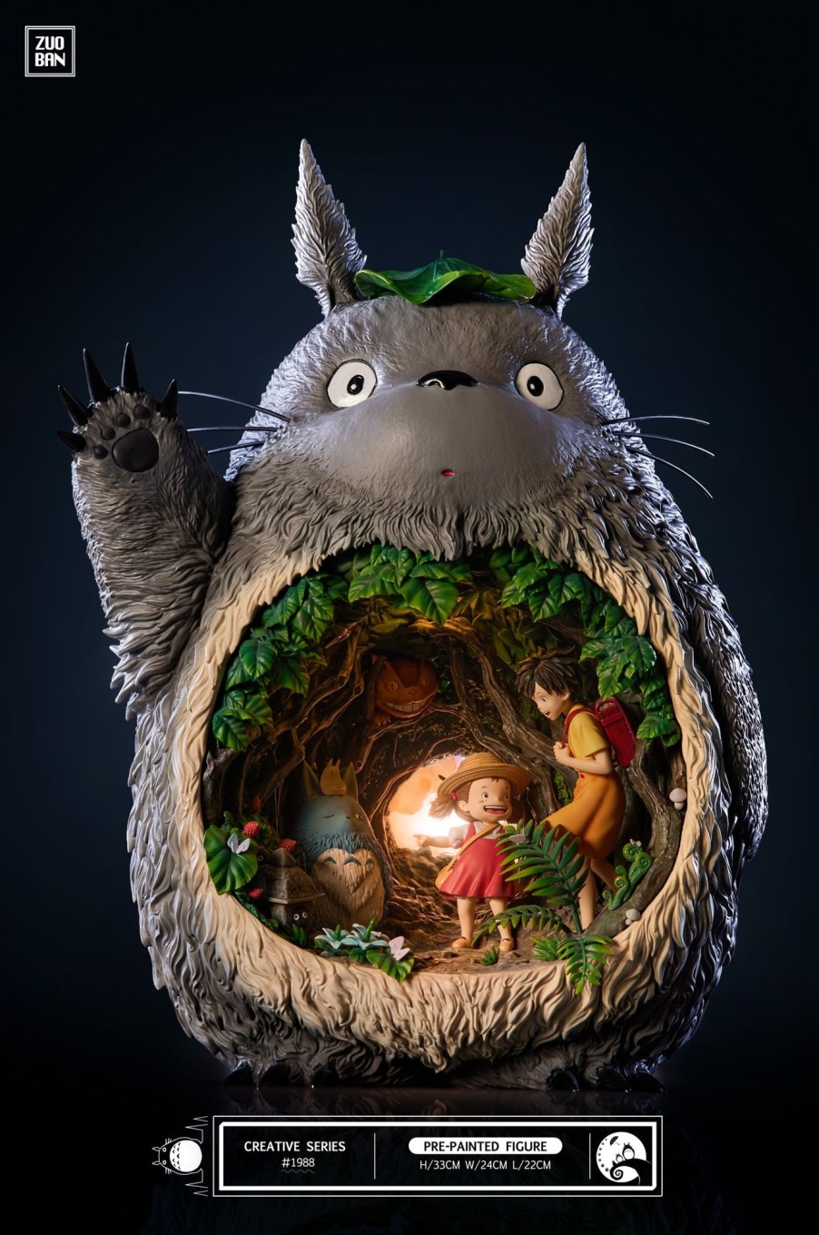 Statues/Figures ZUO BAN STUDIO Studio Ghibli | Zuo Ban Studio Creative Series #1988 My Neighbor Totoro [Sold Out]