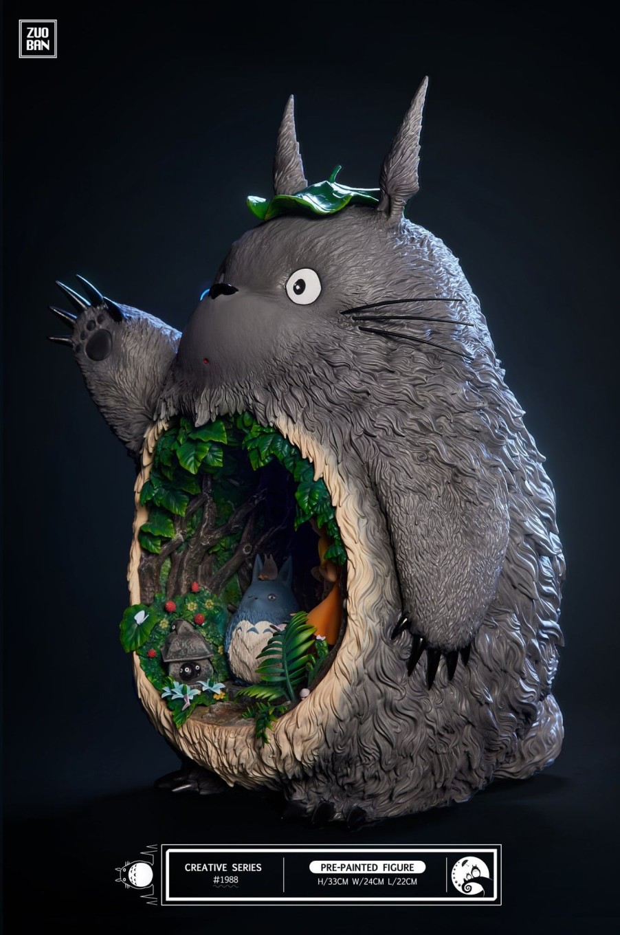 Statues/Figures ZUO BAN STUDIO Studio Ghibli | Zuo Ban Studio Creative Series #1988 My Neighbor Totoro [Sold Out]