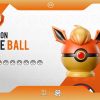 Statues/Figures WING x HZ STUDIO Pokemon | Wing X Hz Studio Pokemon: Eevee Poke Ball Series 03. Flareon Poke Ba