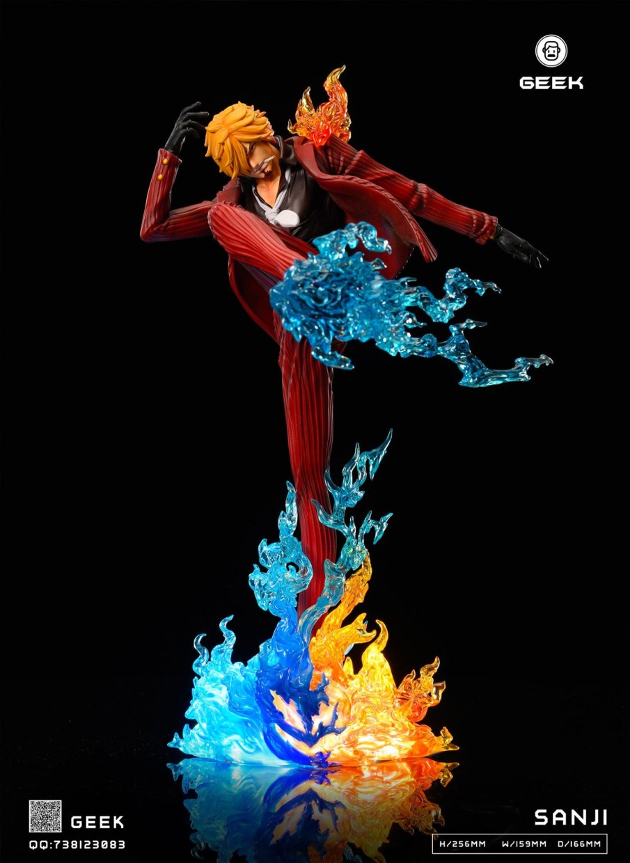 Statues/Figures GEEK STUDIO One Piece | Geek Studio One Piece: Pop Max Series 2. Ifrit Jambe Sanji [Disconti