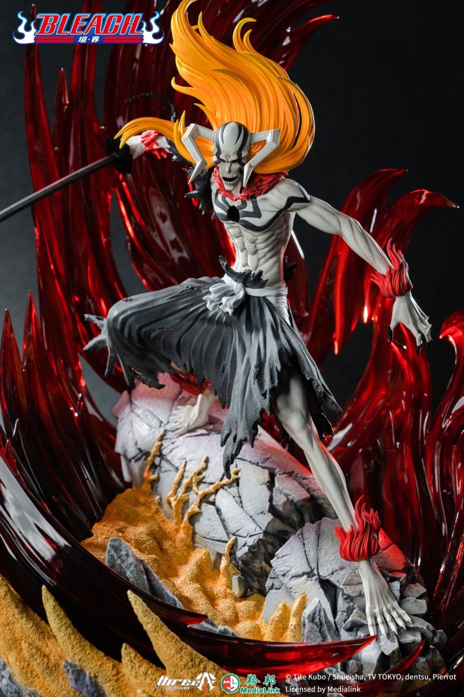 Statues/Figures THREE ARTISAN STUDIO Bleach | Three Artisan Studio Bleach: Complete Hollowfication Ichigo Kurosaki