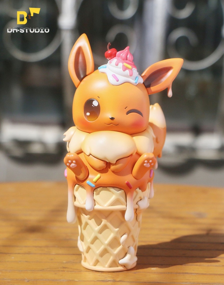 Statues/Figures DM STUDIO Pokemon | Dm Studio Pokemon: Ice Cream Series 11. Eevee Ice Cream [Sold Out]