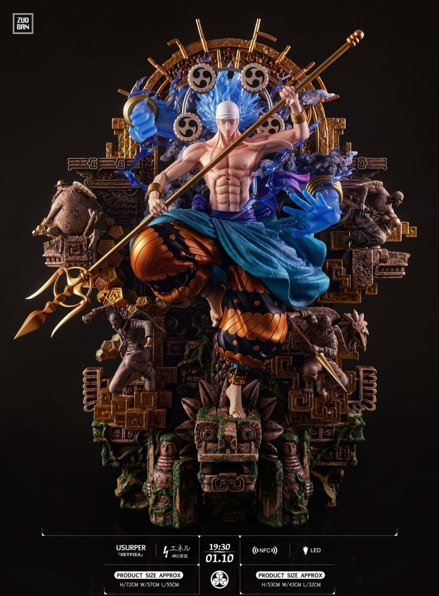 Statues/Figures ZUO BAN STUDIO One Piece | Zuo Ban Studio One Piece: Usurper Series 1. Thunder God Enel [In Sto