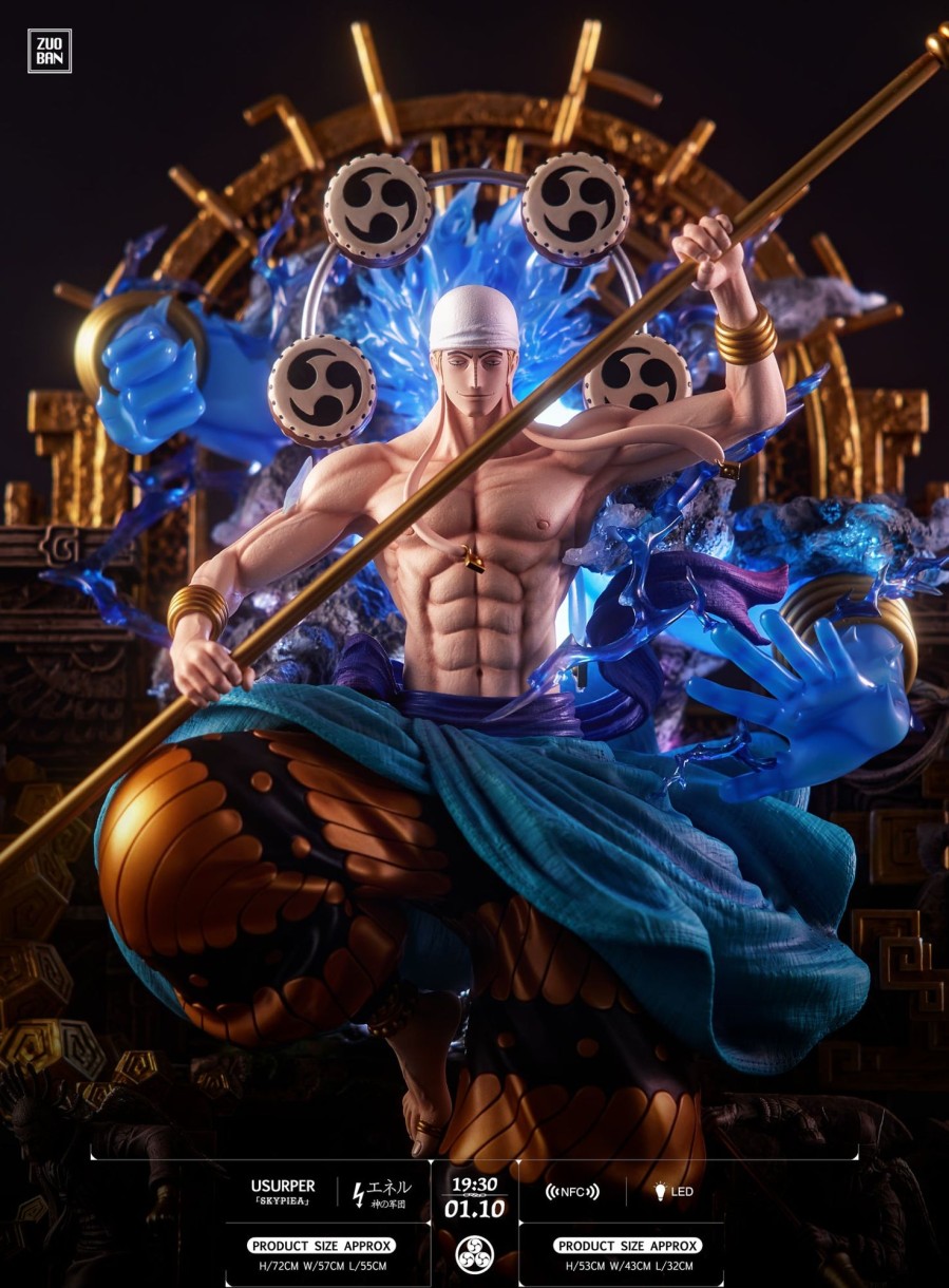 Statues/Figures ZUO BAN STUDIO One Piece | Zuo Ban Studio One Piece: Usurper Series 1. Thunder God Enel [In Sto